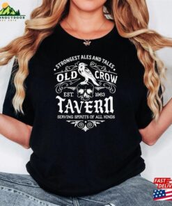 Old Crow Tavern Sweatshirt Mystical Sweater Salem Witch Shirt T-Shirt Unisex 3 Old Crow Tavern Sweatshirt Mystical Sweater Salem Witch Shirt T Shirt Unisex 4