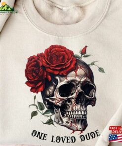 One Love Dude Halloween Sweatshirt Sugar Skull Tshirt Coffee Shirt Classic T-Shirt