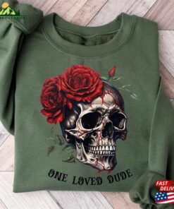 One Love Dude Halloween Sweatshirt Sugar Skull Tshirt Coffee Shirt Classic T-Shirt 3 One Love Dude Halloween Sweatshirt Sugar Skull Tshirt Coffee Shirt Classic T Shirt 4