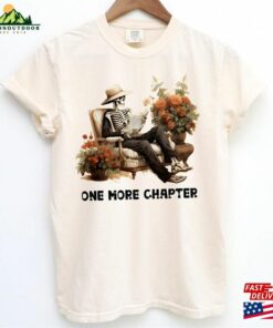 One More Chapter Halloween Sweatshirt Sugar Skull Tshirt Coffee Shirt T-Shirt Unisex 3 One More Chapter Halloween Sweatshirt Sugar Skull Tshirt Coffee Shirt T Shirt Unisex 4