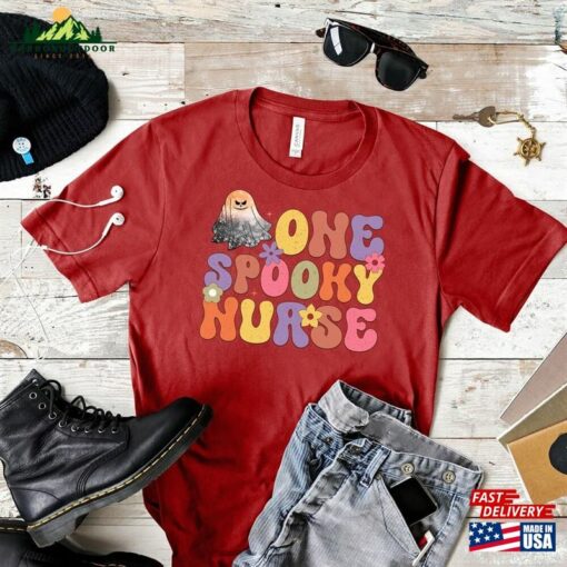 One Spooky Nurse Halloween T-Shirt Hoodie