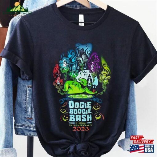 Oogie Boogie And Villains Bash 2023 Shirt Nightmare Before Christmas Disney Halloween T-Shirt Mickey Sweatshirt Classic