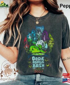 Oogie Boogie Bash 2023 Comfort Colors Shirt Disney Villains Unisex T-Shirt