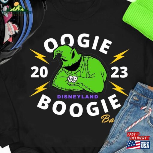 Oogie Boogie Bash 2023 Sweatshirt Unisex Adult Or Youth Disneyland Halloween In Party Black