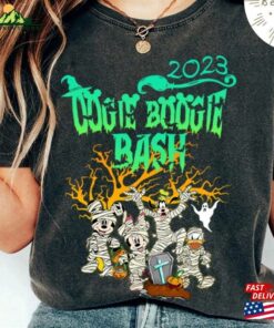 Oogie Boogie Bash Halloween Party 2023 Shirt Mickey Friends Mummy Costume Unisex Sweatshirt
