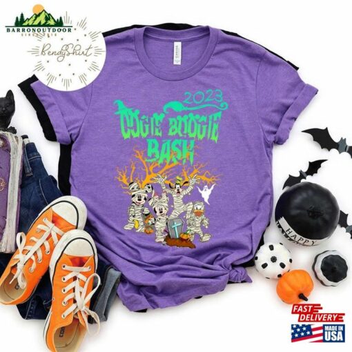 Oogie Boogie Bash Halloween Party 2023 Shirt Mickey Friends Mummy Costume Unisex Sweatshirt