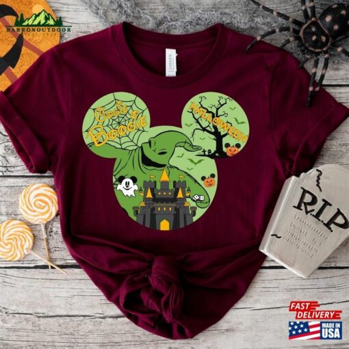 Oogie Boogie Mickey Ear Halloween Party Disneyland Bash Shirt Sweatshirt Unisex