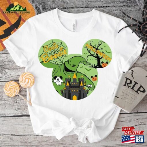 Oogie Boogie Mickey Ear Halloween Party Disneyland Bash Shirt Sweatshirt Unisex