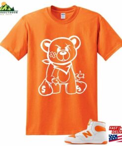 Orange Bear T-Shirt Unisex Hoodie