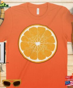 Orange Slice Halloween Costume Fruity Spookiness Premium T-Shirt For Lovers Classic 3 Orange Slice Halloween Costume Fruity Spookiness Premium T Shirt For Lovers Classic 4