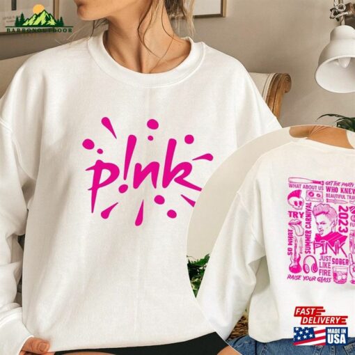 P!Nk Pink Singer Summer Carnival 2023 Tour T-Shirt Hoodie Sweatshirt