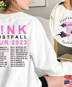 P!Nk Trustfall Tour 2023 T-Shirt Don’t Forget As Scary It Gets Shirt Sweatshirt