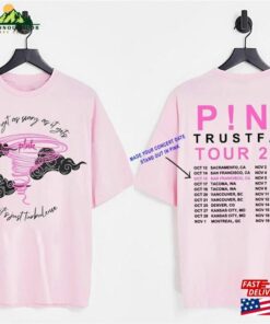 P!Nk Trustfall Tour 2023 T-Shirt Don't Forget As Scary It Gets Shirt Sweatshirt 3 P!Nk Trustfall Tour 2023 T Shirt Dont Forget As Scary It Gets Shirt Sweatshirt 4