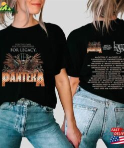 Pantera For The Fans Brothers Legacy Tour 2023 T-Shirt With Lamb Of God Unisex