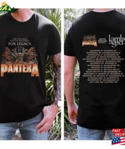 Pantera For The Fans Brothers Legacy Tour 2023 T-Shirt With Lamb Of God Unisex