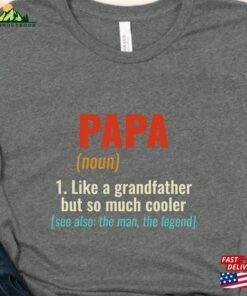 Papa Cool Grandfather Shirt Fathers Day Sweatshirt Unisex 3