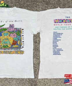 Paul Mccartney Friends Of The Earth World Tour 1989 90 T-Shirt 90S Concert Shirt Sweatshirt Paul Mccartney Friends Of The Earth World Tour 1989 90 T-Shirt 90S Concert Shirt Sweatshirt