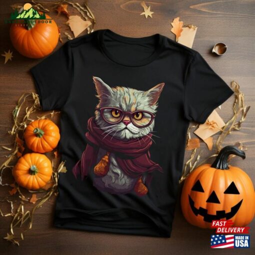 Pawtter Meowgical Whisk Cat Shirt Harry Potter Inspired Tee For Lovers Sweatshirt Classic