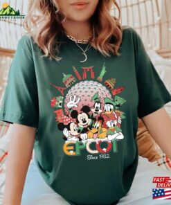 Personalized Christmas Disney Epcot World Tour Shirt Traveler Center Xmas T-Shirt Sweatshirt 2 Personalized Christmas Disney Epcot World Tour Shirt Traveler Center Xmas T Shirt Sweatshirt 3
