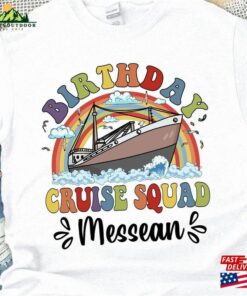 Personalized Cruise Squad Birthday Shirt Hoodie Sweatshirt