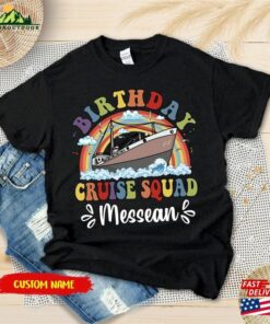 Personalized Cruise Squad Birthday Shirt Hoodie Sweatshirt