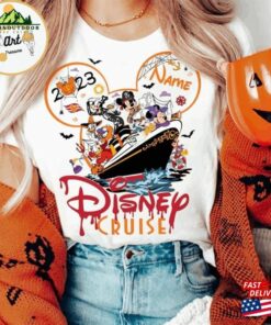 Personalized Disney Cruise Halloween On The High Seas 2023 Shirt Mickey And Friends Classic T-Shirt 2 Personalized Disney Cruise Halloween On The High Seas 2023 Shirt Mickey And Friends Classic T Shirt 3