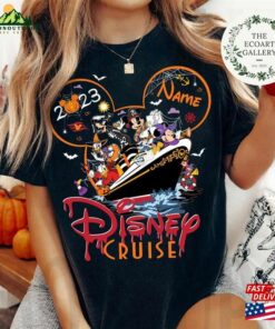 Personalized Disney Cruise Halloween On The High Seas 2023 Shirt Mickey And Friends T-Shirt Unisex 2 Personalized Disney Cruise Halloween On The High Seas 2023 Shirt Mickey And Friends T Shirt Unisex 3