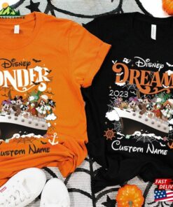 Personalized Disney Cruise Line Halloween On The High Seas 2023 Shirt Mickey And Friends Pirates Hoodie T-Shirt