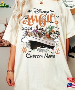 Personalized Disney Cruise Line Halloween On The High Seas 2023 Shirt Mickey And Friends Pirates Hoodie T Shirt 3
