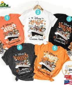 Personalized Disney Cruise Line Halloween On The High Seas 2023 Shirt Mickey And Friends Pirates T-Shirt Classic Personalized Disney Cruise Line Halloween On The High Seas 2023 Shirt Mickey And Friends Pirates T-Shirt Classic