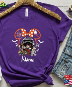 Personalized Disney Halloween 2023 Shirt Custom Cruise Mickey Unisex T-Shirt 2 Personalized Disney Halloween 2023 Shirt Custom Cruise Mickey Unisex T Shirt 3