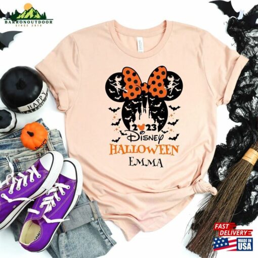 Personalized Disney Halloween 2023 Sweatshirt Family Name Shirt Vacation T-Shirt Classic