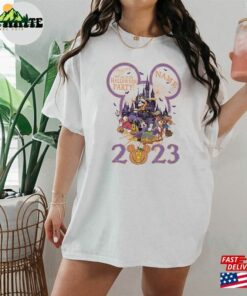 Personalized Disney Halloween Mickey Friends Shirt Not So Scary Party Hoodie Sweatshirt
