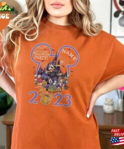 Personalized Disney Halloween Mickey Friends Shirt Not So Scary Party Sweatshirt T-Shirt Personalized Disney Halloween Mickey Friends Shirt Not So Scary Party Sweatshirt T-Shirt