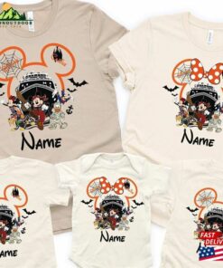 Personalized Disney Halloween On The High Seas 2023 Shirt Cruise Line Mickey Unisex Classic