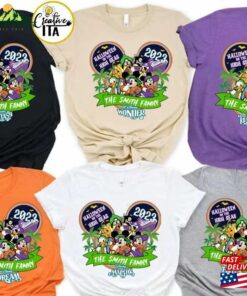 Personalized Disney Halloween On The High Seas Shirt Mickey And Friends Cruise Unisex T-Shirt