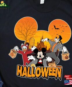 Personalized Disney Halloween Shirt 2023 Mickey And Friends Costum Spooky Dracula Classic T-Shirt