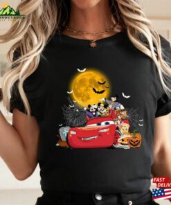 Personalized Disney Mickey Friends Lightning Mcqueen Car Halloween Shirt Family Matching Sweatshirt Hoodie 2 Personalized Disney Mickey Friends Lightning Mcqueen Car Halloween Shirt Family Matching Sweatshirt Hoodie 3