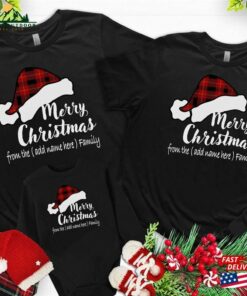 Personalized Family Christmas 2023 Shirts Custom Name Shirt Vacation Sweatshirt Classic 3