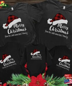 Personalized Family Christmas 2023 Shirts Custom Name Shirt Vacation Sweatshirt Classic 4