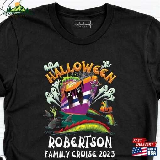 Personalized Family Cruise 2023 Halloween Shirt Matching Shirts Vacation T-Shirt Classic