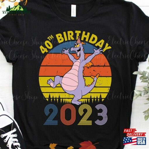 Personalized Figment 40 Years Old 1983 Vintage Shirt Custom Birthday 2023 Gift For Lover T-Shirt Hoodie