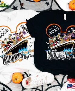 Personalized Halloween Cruise Shirt On The High Seas 2023 Family Disney Unisex Sweatshirt 2 Personalized Halloween Cruise Shirt On The High Seas 2023 Family Disney Unisex Sweatshirt 3