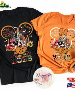 Personalized Halloween Mickey Friends Shirt Not So Scary Party Shirts Sweatshirt T-Shirt