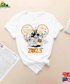 Personalized Halloween Mickey Friends Shirt Not So Scary Party Shirts Sweatshirt T Shirt 4