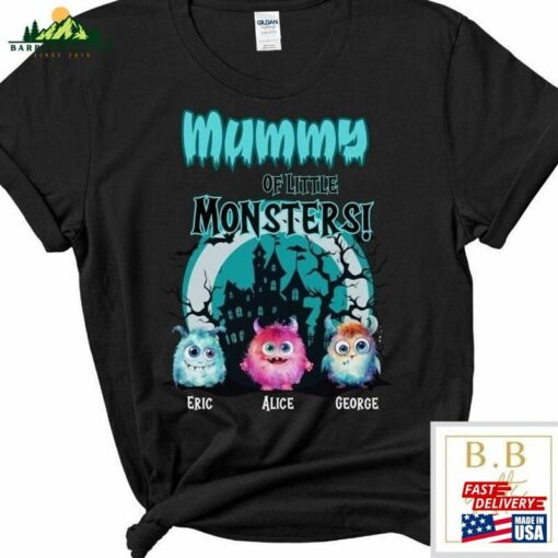 Personalized Halloween Shirt Mummy Mommy Sweatshirt Classic