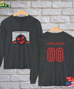 Personalized Hockey Long Sleeve T-Shirt Gift For Men Teens Hoodie