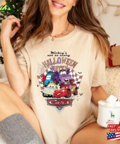 Personalized Lightning Mcqueen And Friends Halloween Shirt Mickey’s Not So Scary Hoodie Classic
