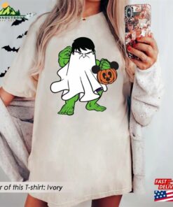 Personalized Marvel Ghost Halloween T Shirt Retro Pumpkin Tee Mickey Unisex Hoodie 4