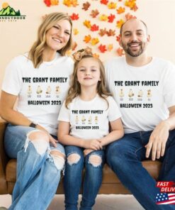 Personalized Matching Family Halloween Shirt Custom 2023 Shirts Ghost Classic T-Shirt